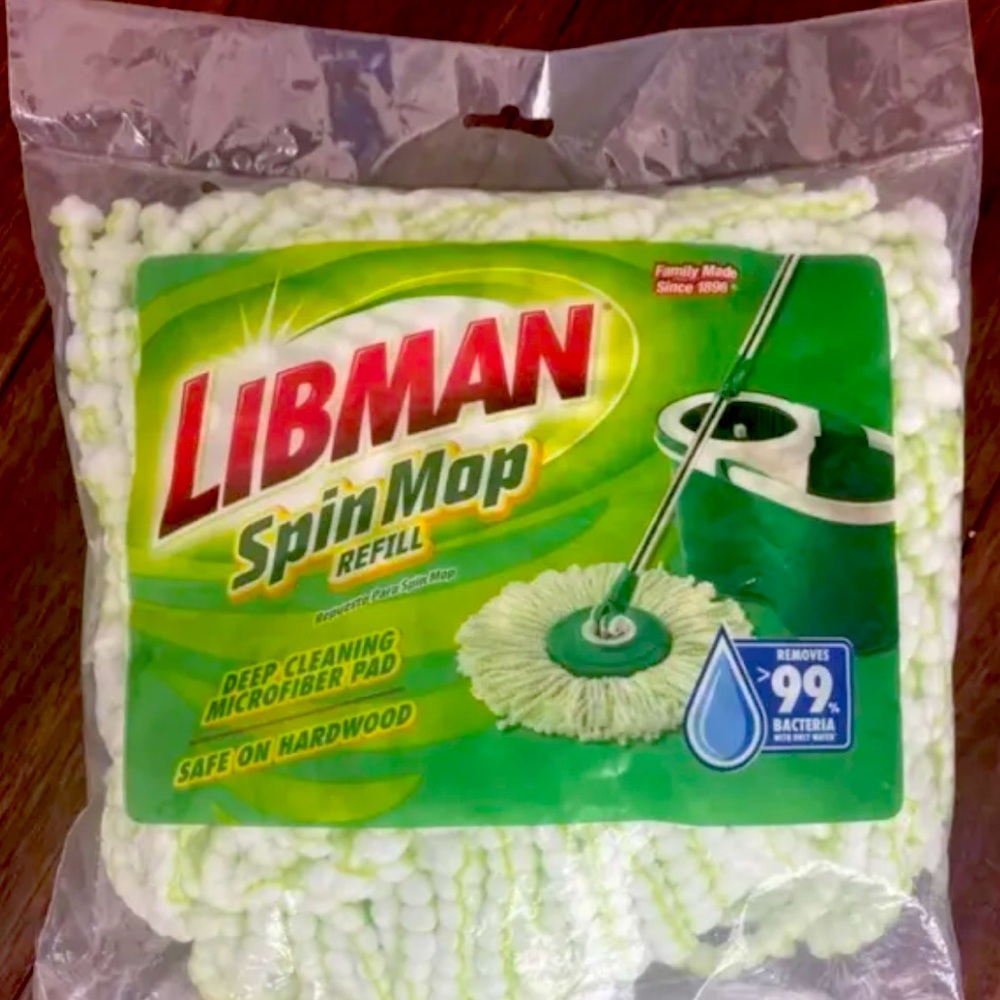 Libman Spin Mop Refill, New